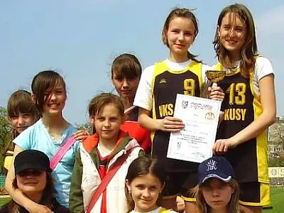 Dziewczęta na podium