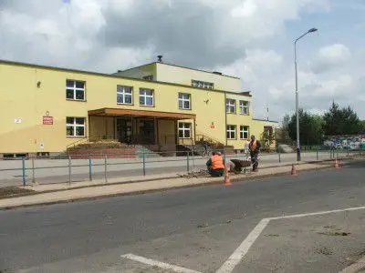 Prace remontowe przy ulicy Jana Pawła II