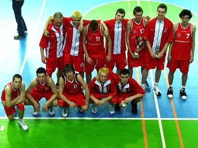 Drużyna OSSM/PZKosz Sopot, w której występowali bolesławianie