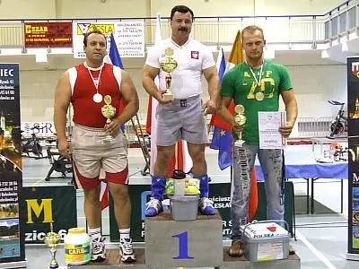 Mężczyźni na podium