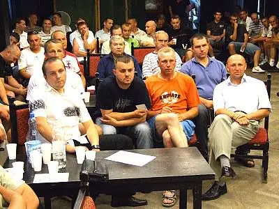 Członkowie i sympatycy MKS Bobrzanie Bolesławiec