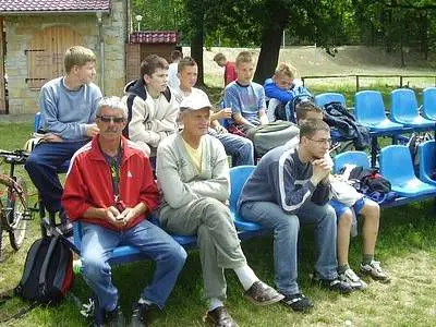 Kibice Kwiatoligi na trybunie