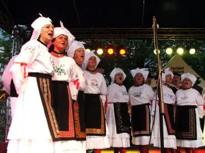 Wokalistki zespołu ludowego