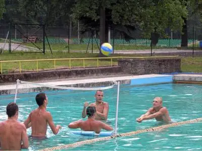 Mecz siatkówki wodnej