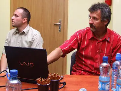 Damian Sawczak i Stefan Majewski