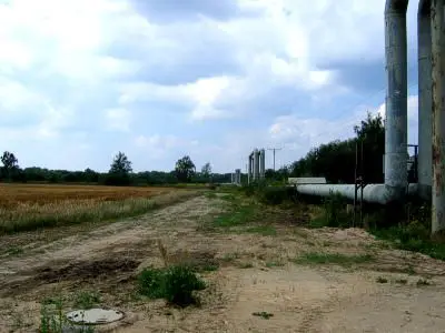 Teren podstrefy przed rozpoczęciem prac