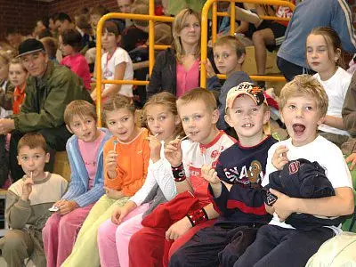 Dzieci na trybunach