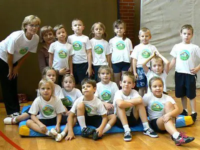 Zwycięska reprezentacja Przedszkola nr 7