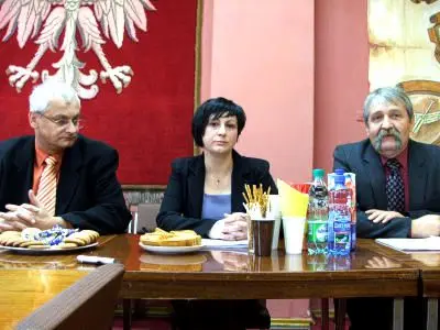 Od lewej: Janusz Kalisz, Anna Dekarz i Andrzej Żurek