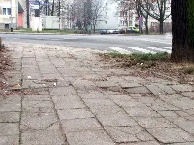 Chodnik przy ul. Polnej