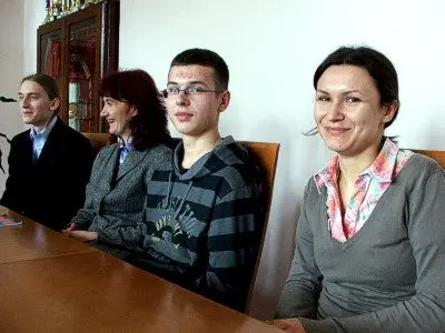 Od prawej: Anna Olejnik, Kamil Nizioł, Zuzanna Mróz, Maciej Cierniak