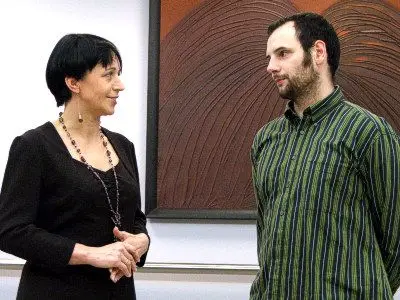 Ewa Zbroja i Radosław Gajewski