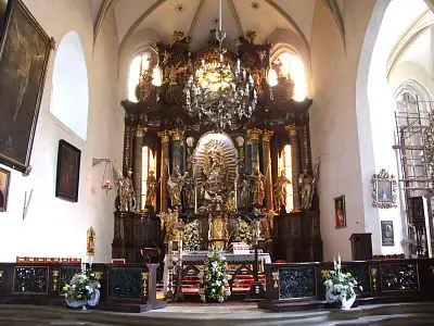 Wnętrze sanktuarium