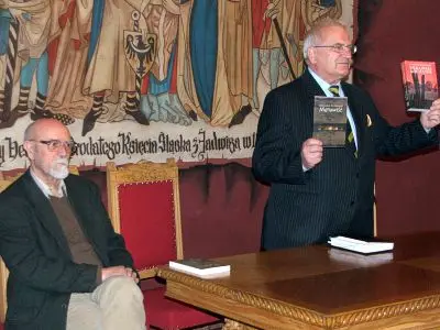 Od lewej: Stanisław Srokowski i Tadeusz Samborski