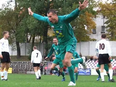 Po strzale Sebastiana Tylutkiego BKS wyszedł na prowadzenie 2:1