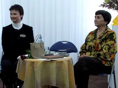 Od lewej: Halina Majewska i Alina Obidniak