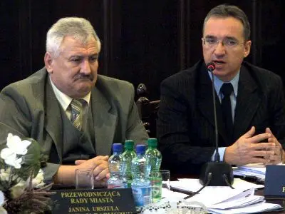 Od lewej: Józef Pokładek i Piotr Roman