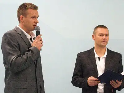 Bartosz Gruman i Tomasz Markowski