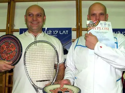 Od lewej: Stanisław Cebulski i Grzegorz Darul