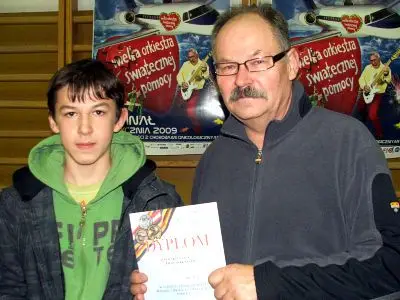 Leszek (po prawej) i Kacper Zwolscy