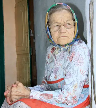 Portret "Stara kobieta"