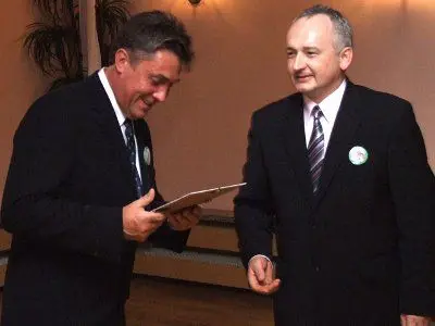Wyróżnienie otrzymał także Mirosław Seneszyn - właściciel firmy Mirko