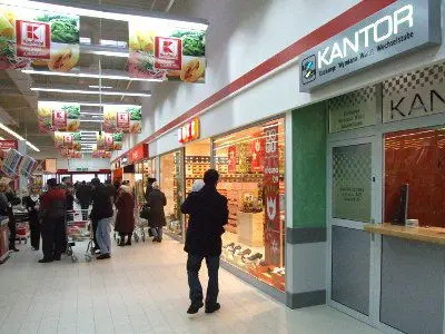 Pasaż handlowy w Kauflandzie