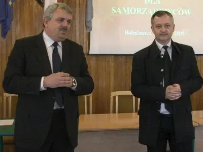 Od lewej: Cezariusz Rudyk i Dariusz Kwaśniewski