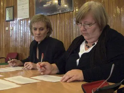 W komisji konkursowej zasiadły m.in. Ewa Ołenicz-Bernacka (po prawej) i Małgorzata Rudyk