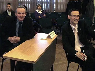 Od lewej: Janusz Kozioł i Maciej Małkowski