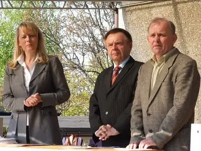 Lidia Geringer de Oedenberg, Stanisław Chwojnicki i Jerzy Zając