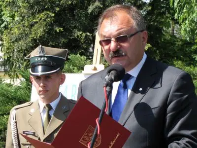 Od lewej: kpt. Remigiusz Kwieciński i Cezary Przybylski