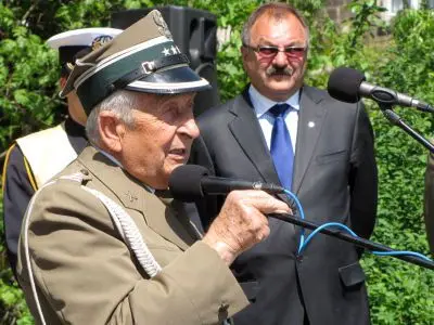 Józef Borowiec, kombatant II wojny światowej, zaapelował do młodzieży, aby pamiętała o poległych żołnierzach