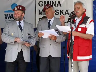 Od lewej: Bogdan Fiałkowski, Edward Mroczek i Adam Fornal