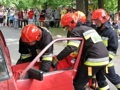 Duże zainteresowanie bolesławian wzbudziła pozorowana akcja ratownicza