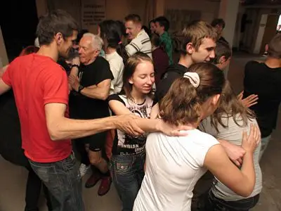 Ćwiczenia miały za zadanie zintegrować uczestników parady
