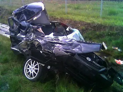 W wypadku zginęła pasażerka samochodu Kia Rio