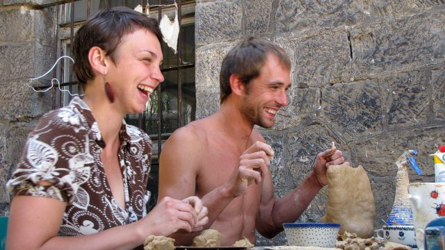 Warsztaty Glinart to przede wszystkim świetna zabawa