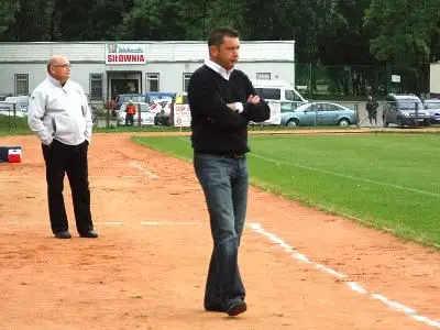 Trener Prochowiczanki Marcin Ciliński