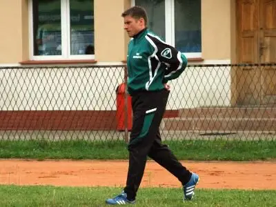 Trener BKS Marek Przykłota