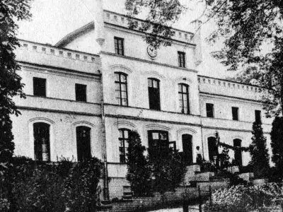 Mietków, fasada, pocz. XX w.