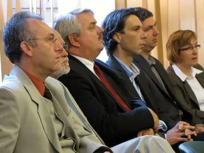 W uroczystości złożenia ślubowania uczestniczyli m.in. szefowie powiatowych placówek oświatowych