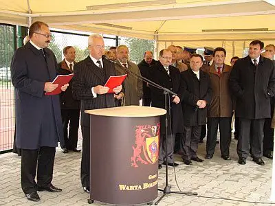 Przy mównicy: Mirosław Haniszewski