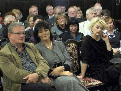 Na spotkanie z Dautą Maślicką przyszli jej przyjaciele i świadkowie opisywanych zdarzeń
