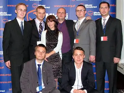 Członkowie Stowarzyszenia Młodzi Demokraci