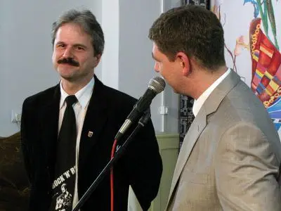 Henryk Jasiński (po lewej)