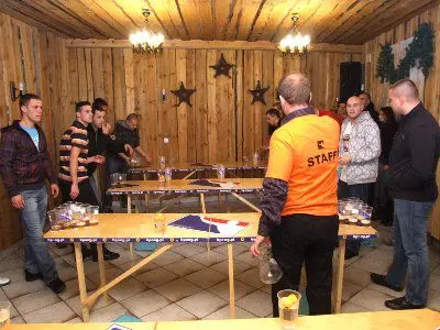 Sponsorem III Mistrzostw BeerPonga była Chata Myśliwska
