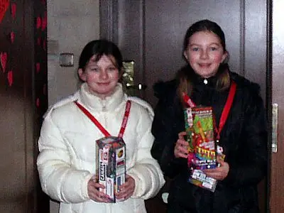 Natalia i Sandra Glinieckie, najmłodsze wolontariuszki