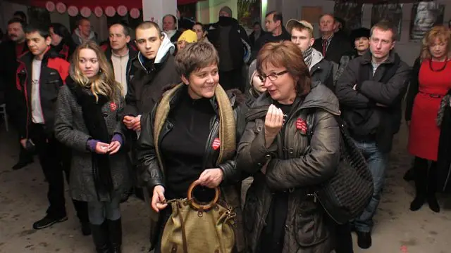 Sala Concordii była pełna ludzi, którzy licytowali przedmioty wystawione na aukcję