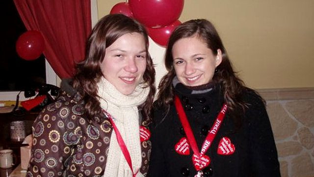 Po lewej stronie Marta Cieśla, dotychczasowa rekordzistka, zebrała 1508,80 zł. Obok Agnieszka Lenkiewicz, zebrała 1241,41 zł